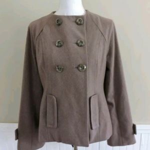 Mossimo Double Breasted Wool Blend Jacket